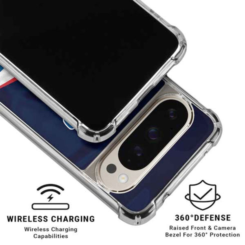 NFL Buffalo Bills Pixel 9/9 Pro Clear Case